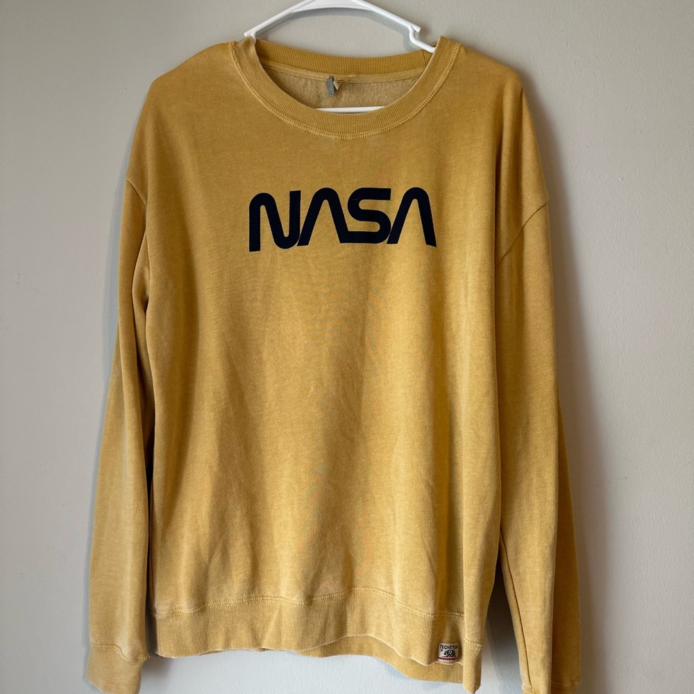 NASA Gold Sweater